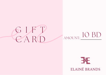 Elaine Brands Gift Card