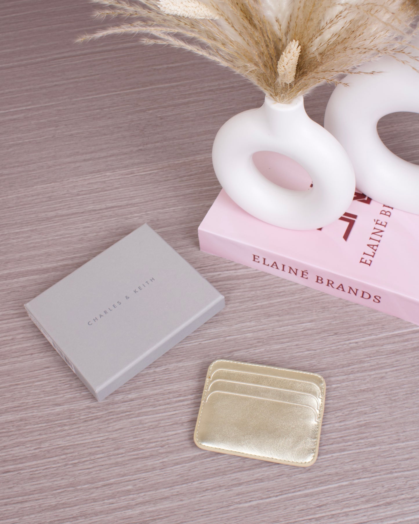 Multi-Slot Card Holder - Gold