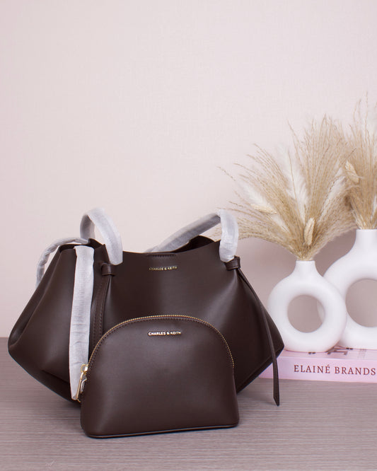 Calla Tote Bag - Espresso Brown