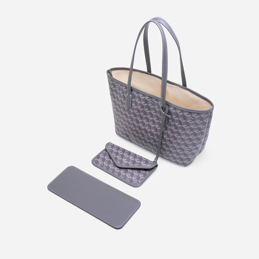 RUSSO MEDIUM TOTE BAG- Ash