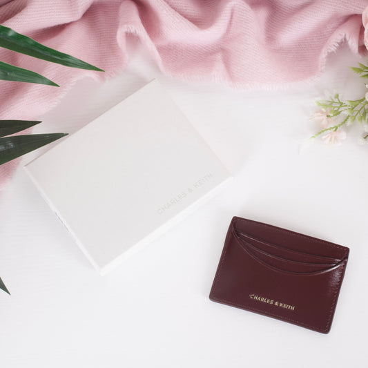 Sigrid Card Holder - Mulberry Plum