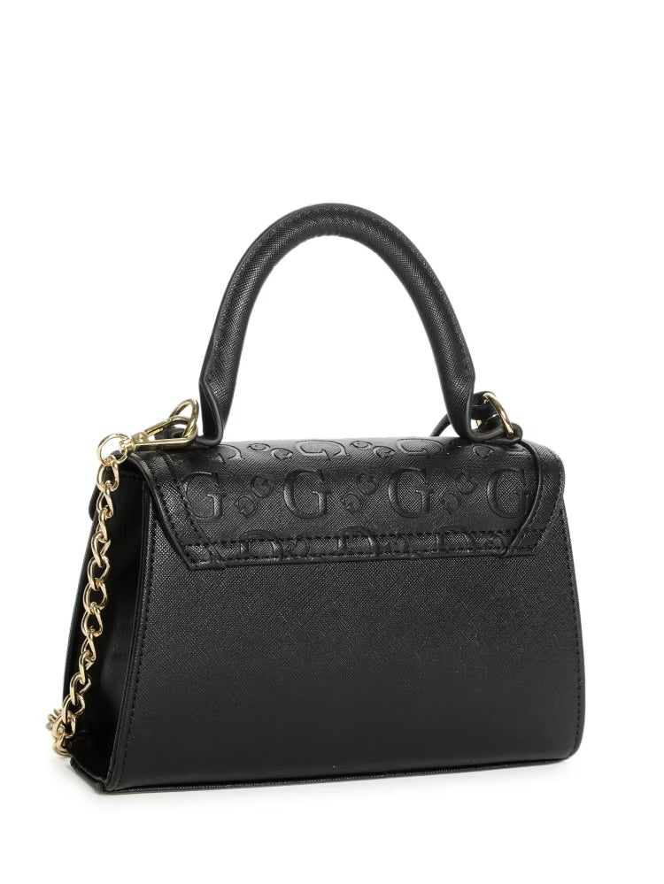 Sabrina Top-Handle Mini Bag- Black