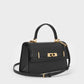 Arlet Belted Top Handle Bag - Black