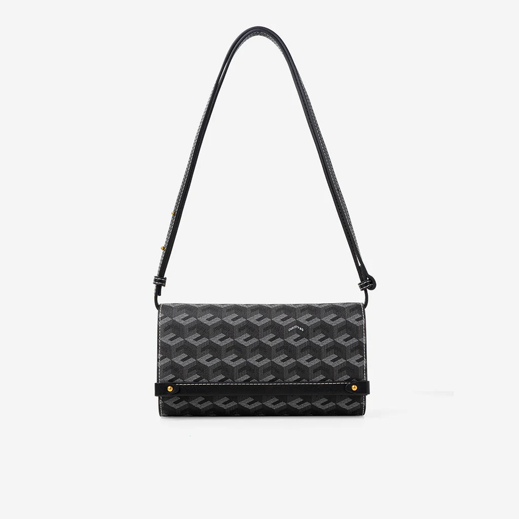 DIEGO SHOULDER BAG- Black