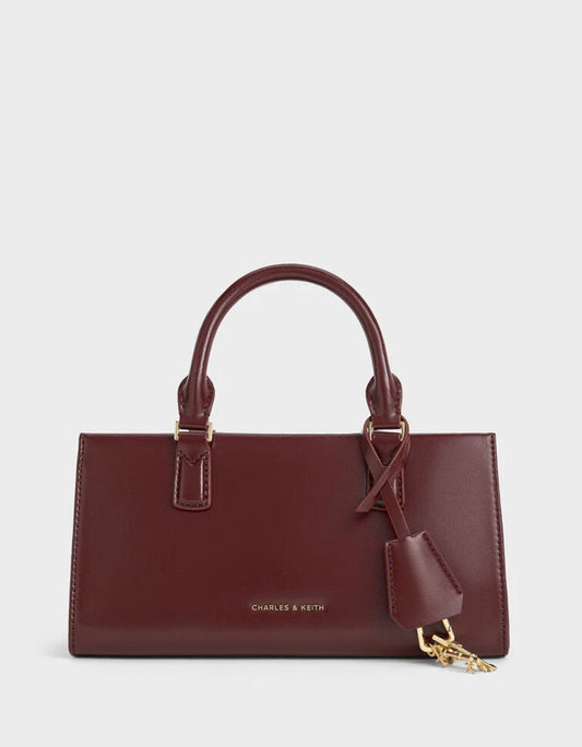 Kerry Top Handle Bag - Mulberry Plum