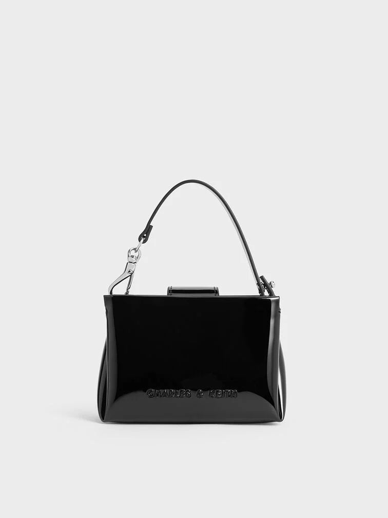 Bosie Patent Micro Bag - Noir
