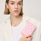 Lillie Quilted Mini Wallet - Pink