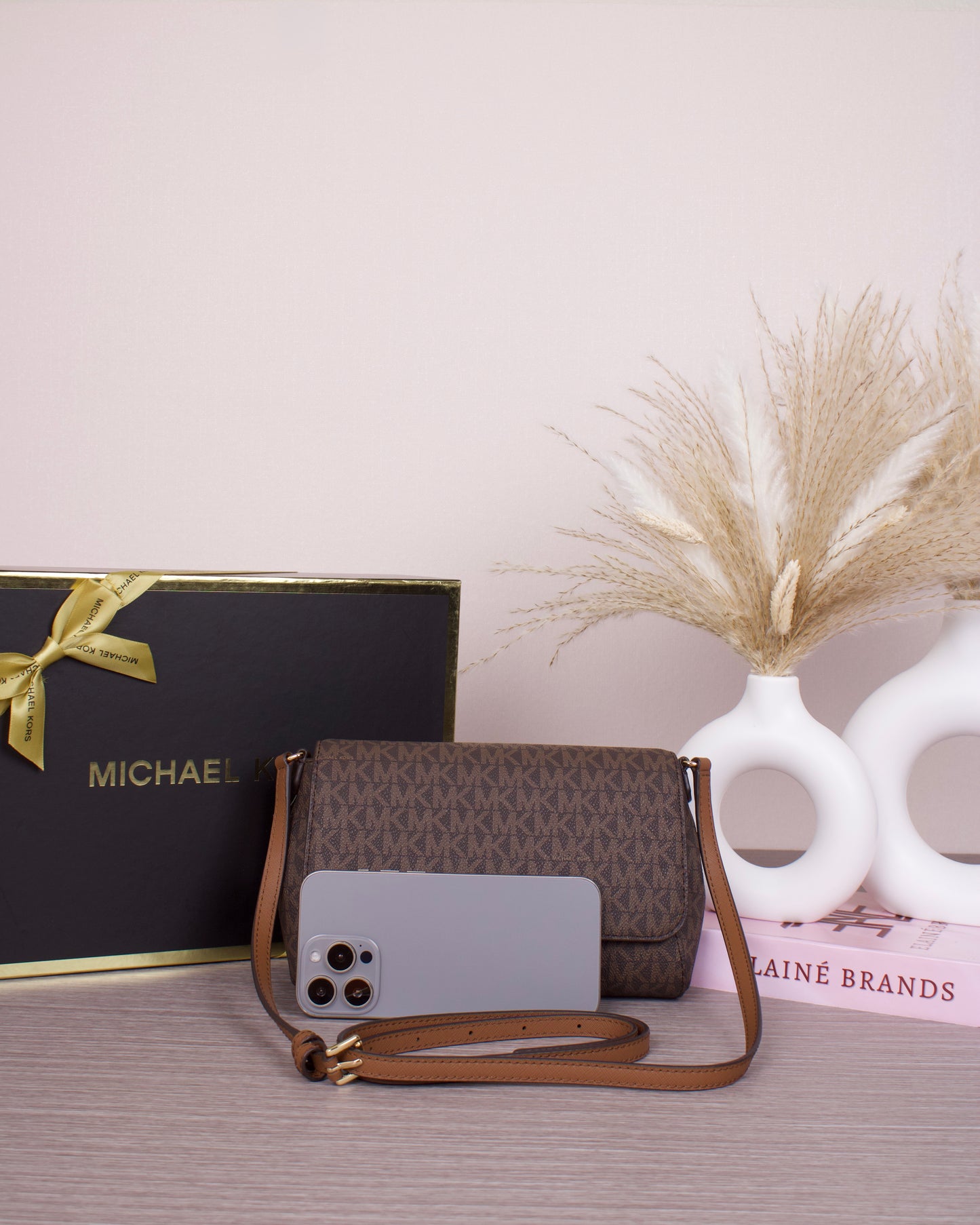 Medium Logo Convertible Crossbody Bag