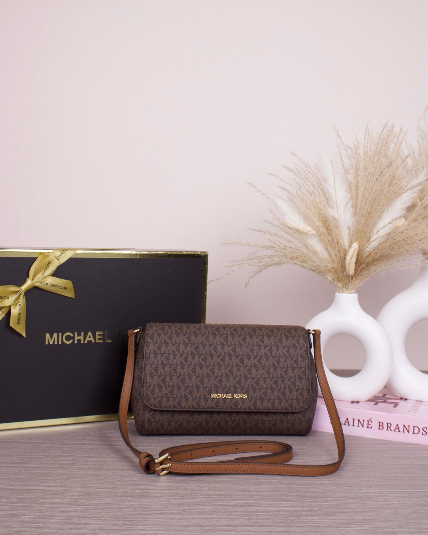 Medium Logo Convertible Crossbody Bag