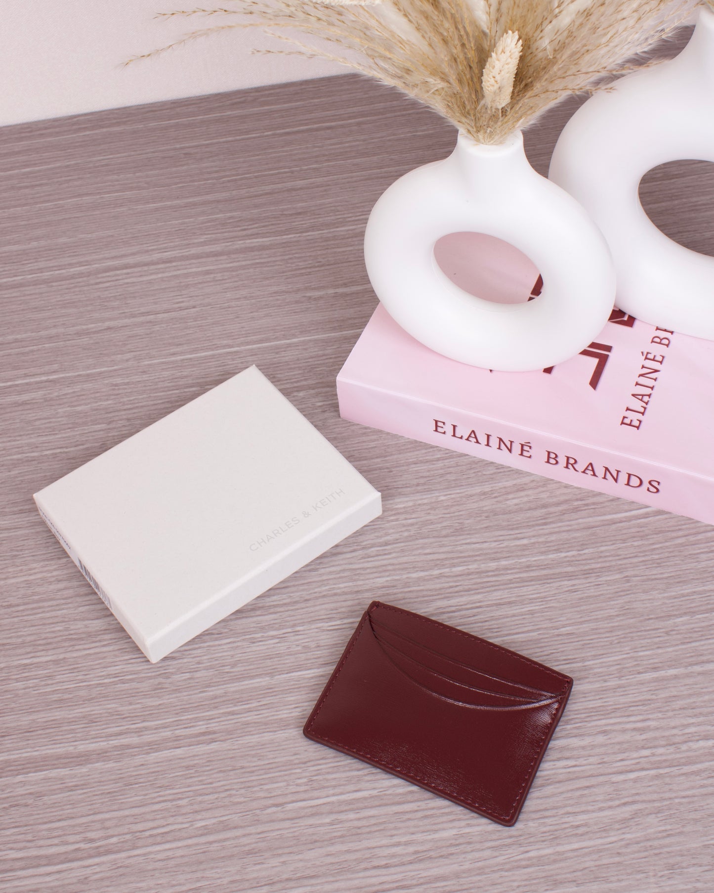 Sigrid Card Holder - Mulberry Plum