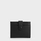 Bliss Snap Button Card Holder - Noir