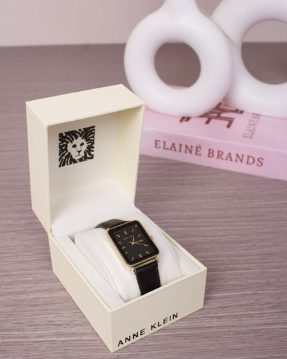 Women's Strap Watch Black/Gold