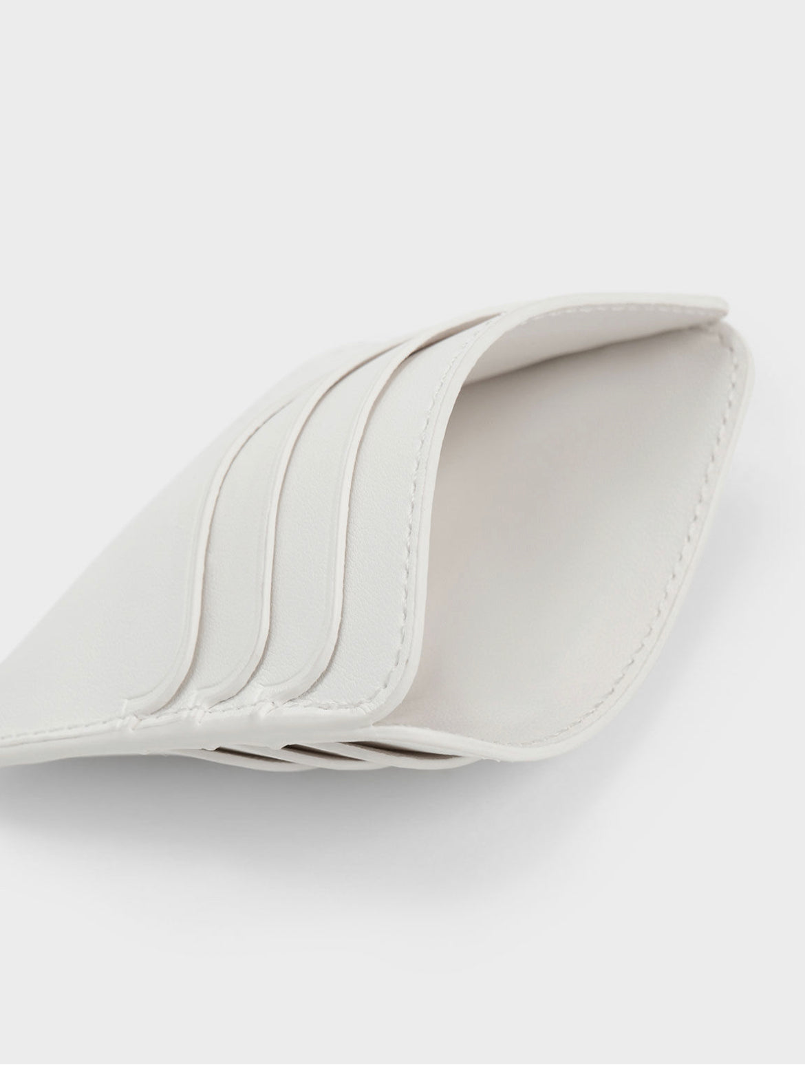 Multi-Slot Card Holder - White