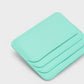 Cleo Quilted Card Holder - Mint Green