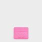 Cleo Quilted Card Holder - Pink