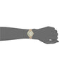 Textured Strap Watch – Tan/Gold