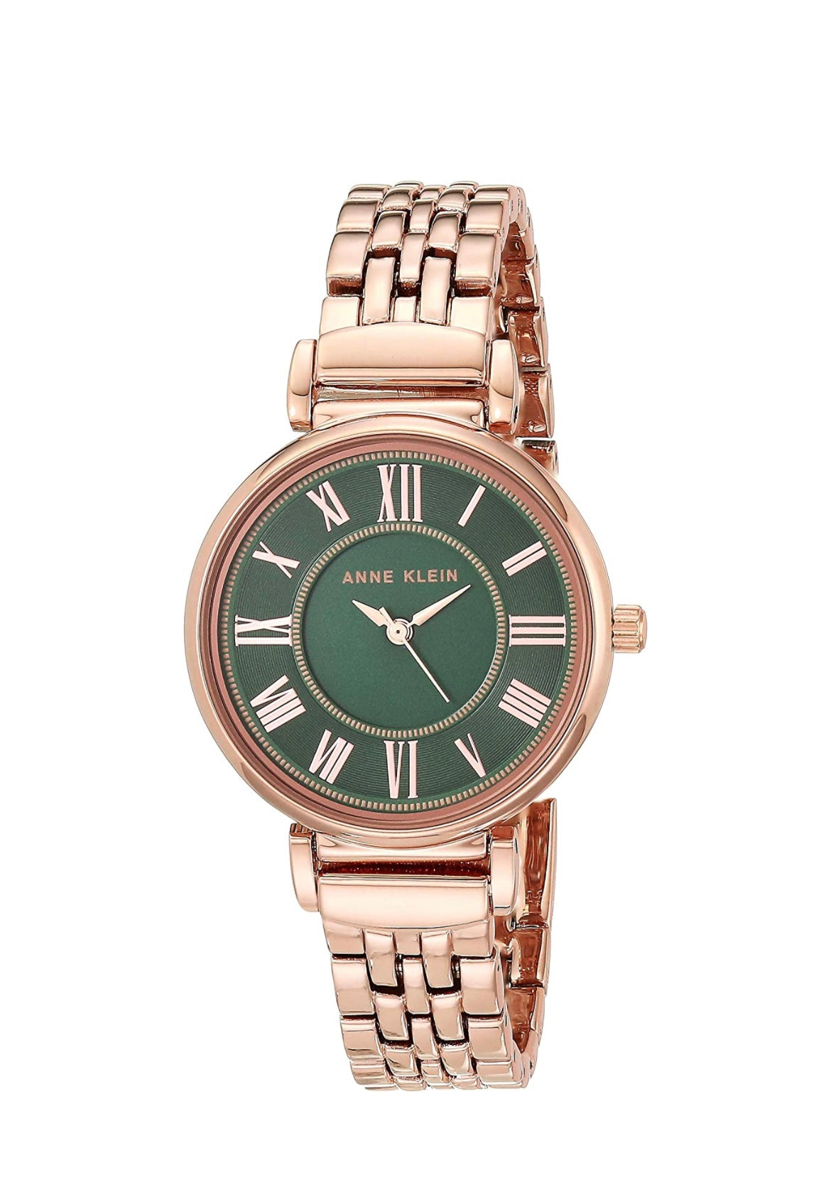 Bracelet Watch – Rose Gold/Green